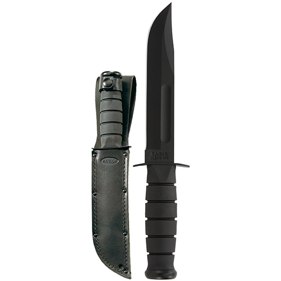 KA-BAR FIGHTING/UTILITY KNIFE BLK CLAM - Sale